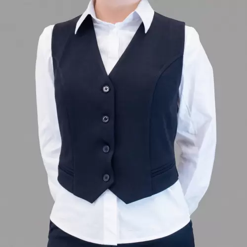 Vestă scurtă fără căptușeală