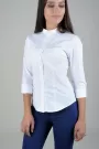 Image of Long-sleeve stand-up collar shirt