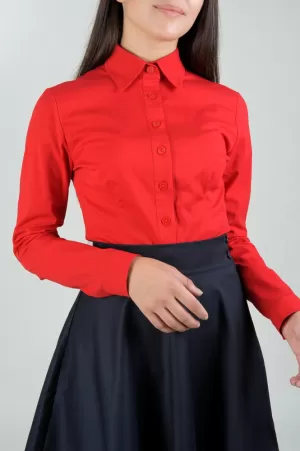 Classic shirt with long sleeves
